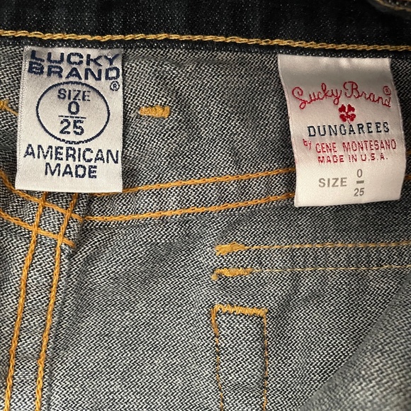 Vintage LUCKY BRAND Denim Mini Skirt - Picture 6 of 7